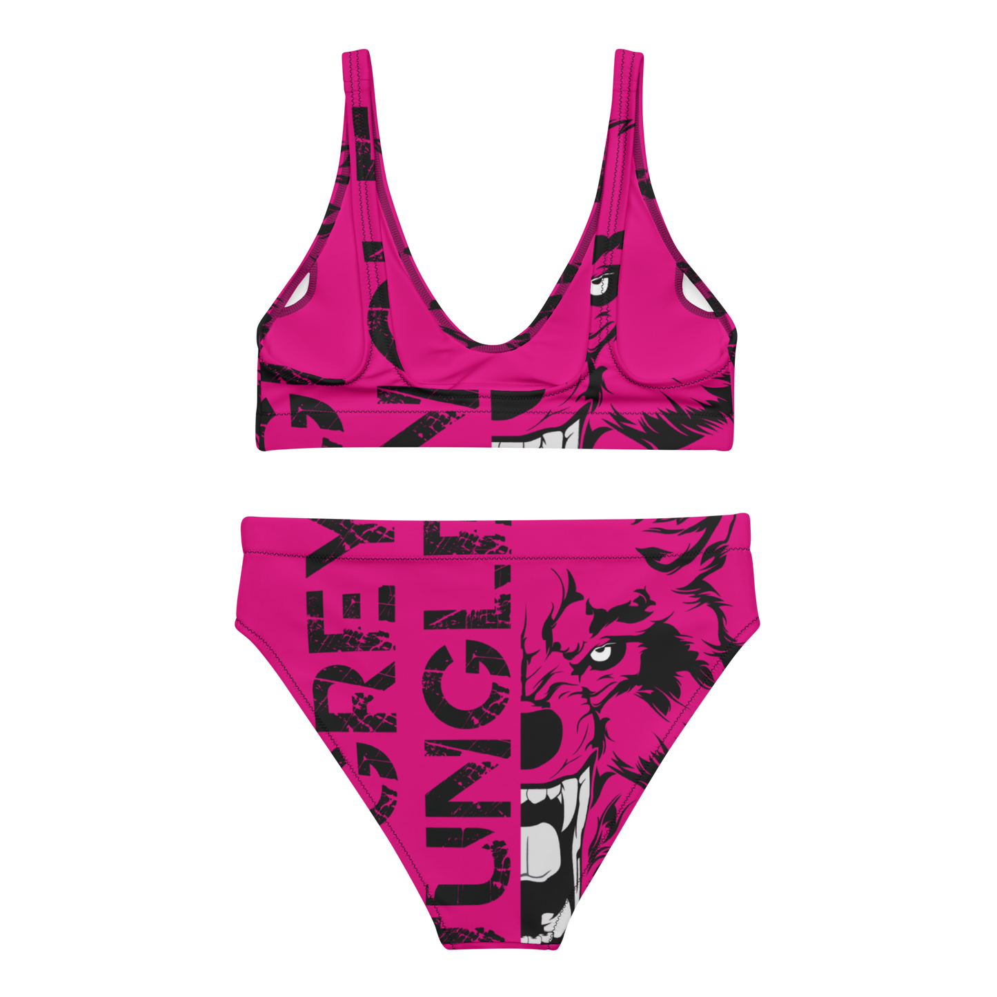 Bikini | Hot Pink & Black