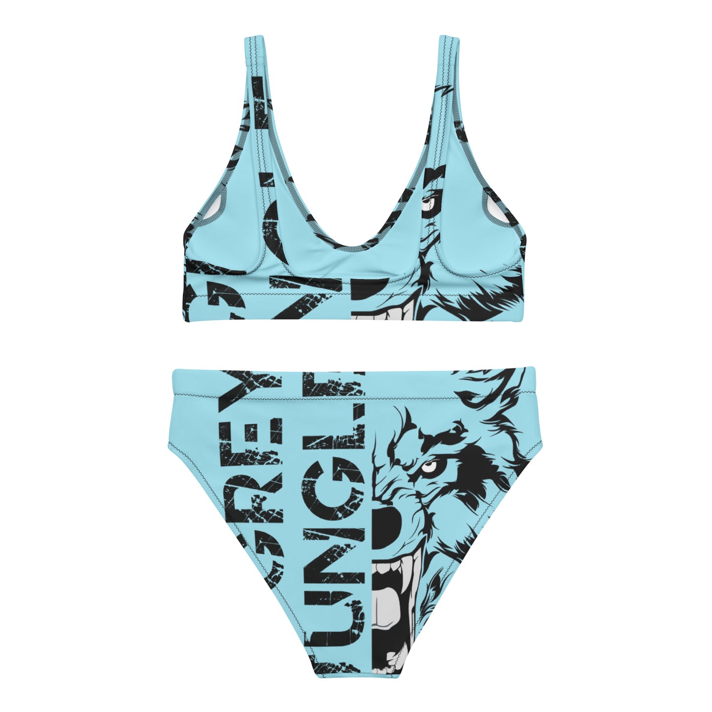 Bikini | Light Blue & Black