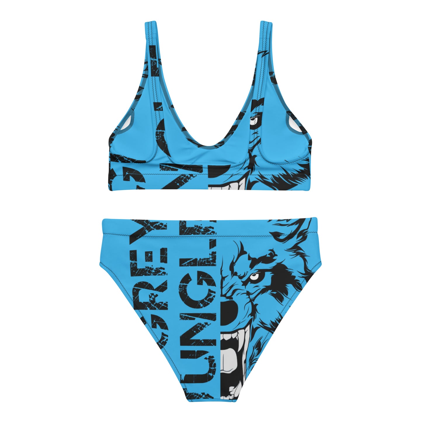 Bikini | Sky Blue & Black