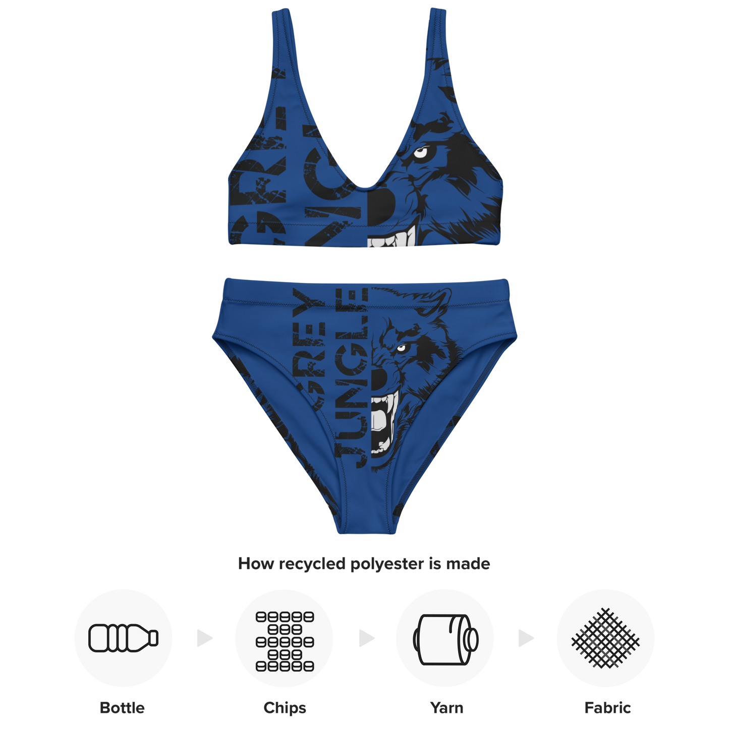 Bikini | Blue & Black