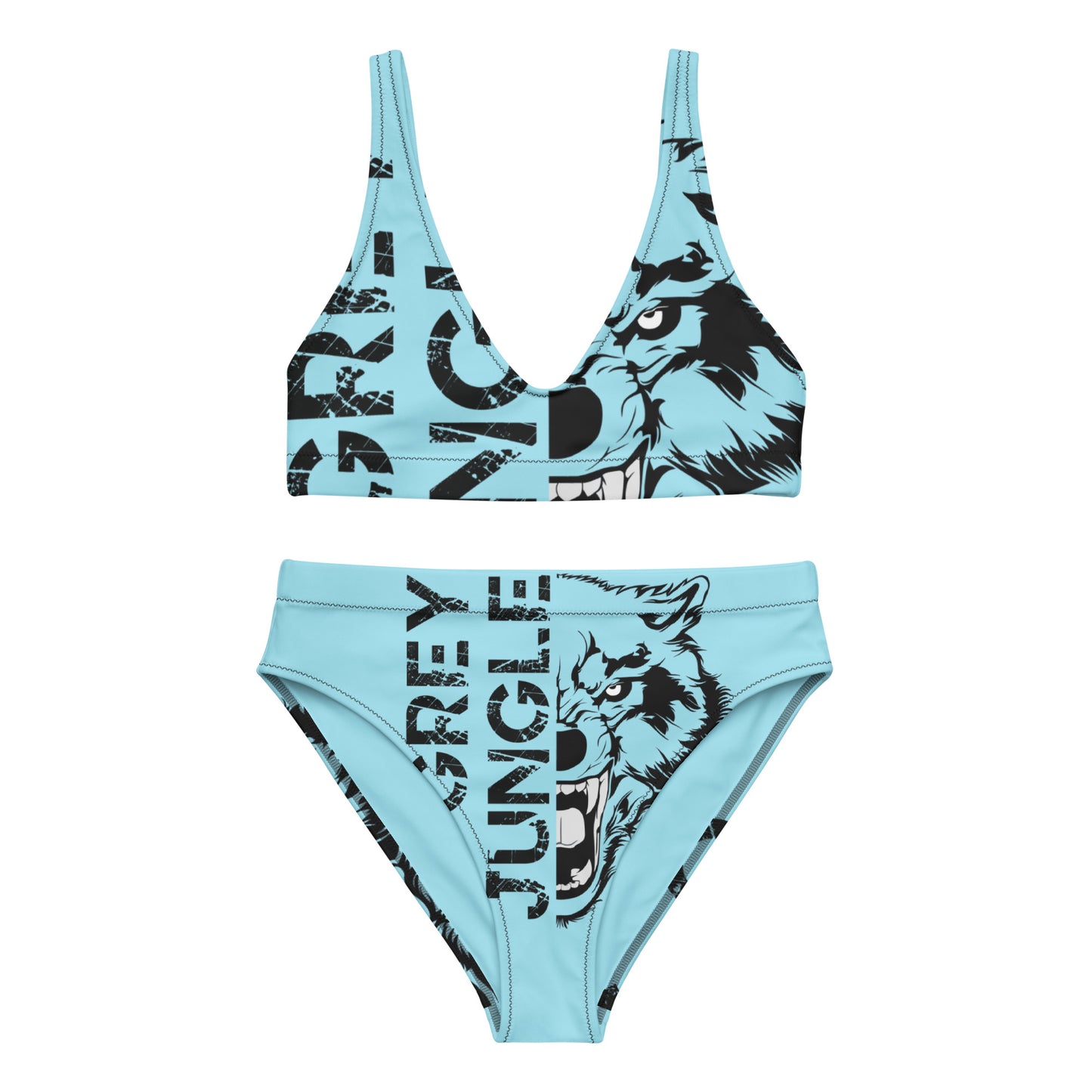 Bikini | Light Blue & Black