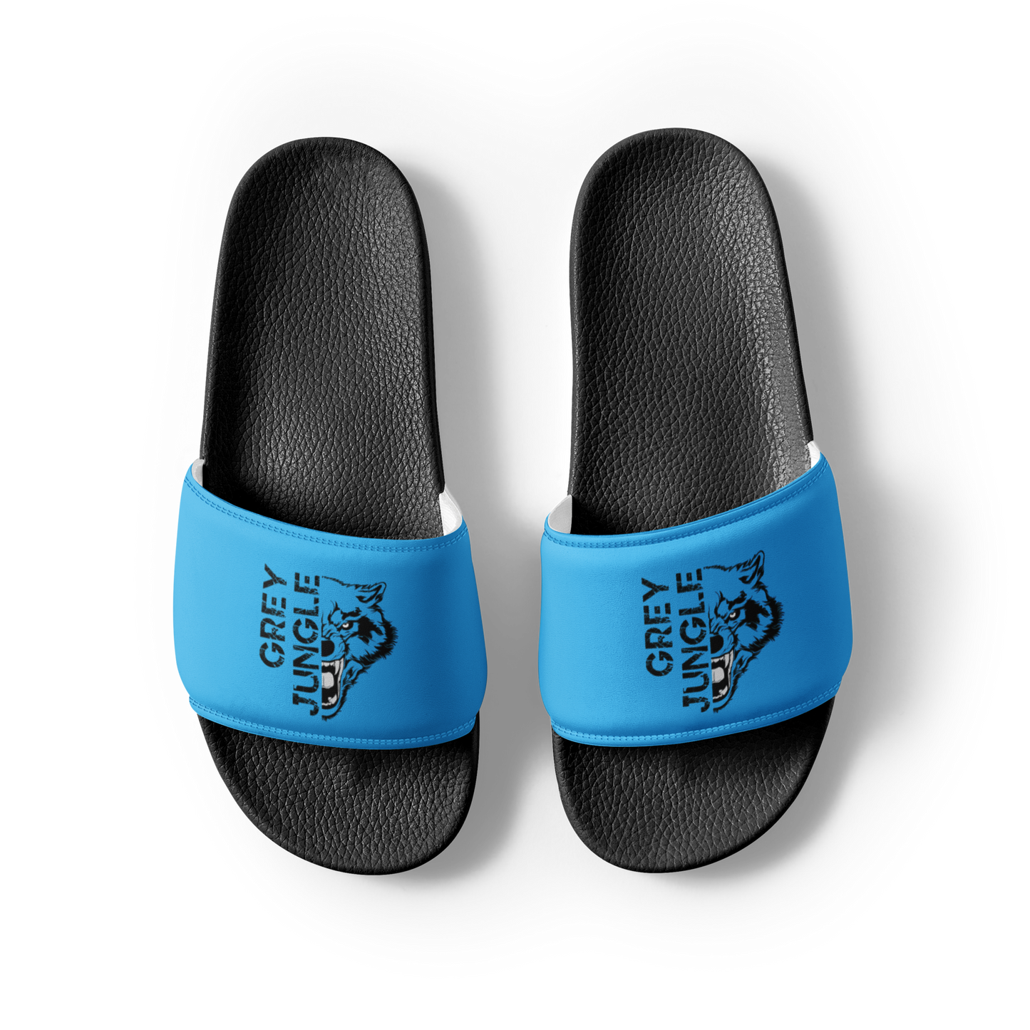 Slides | Logo Only | Sky Blue & Black