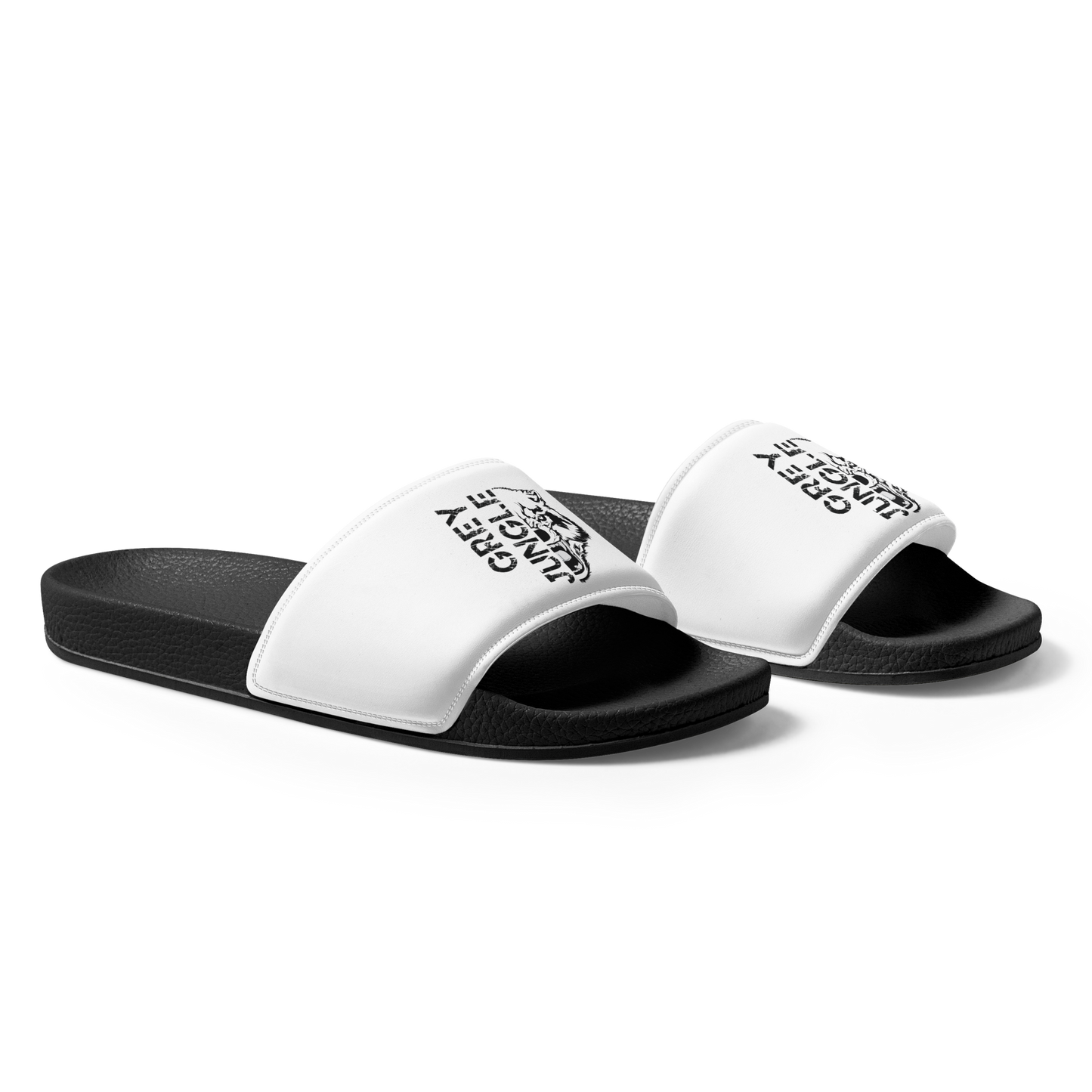 Slides | Logo Only | White & Black