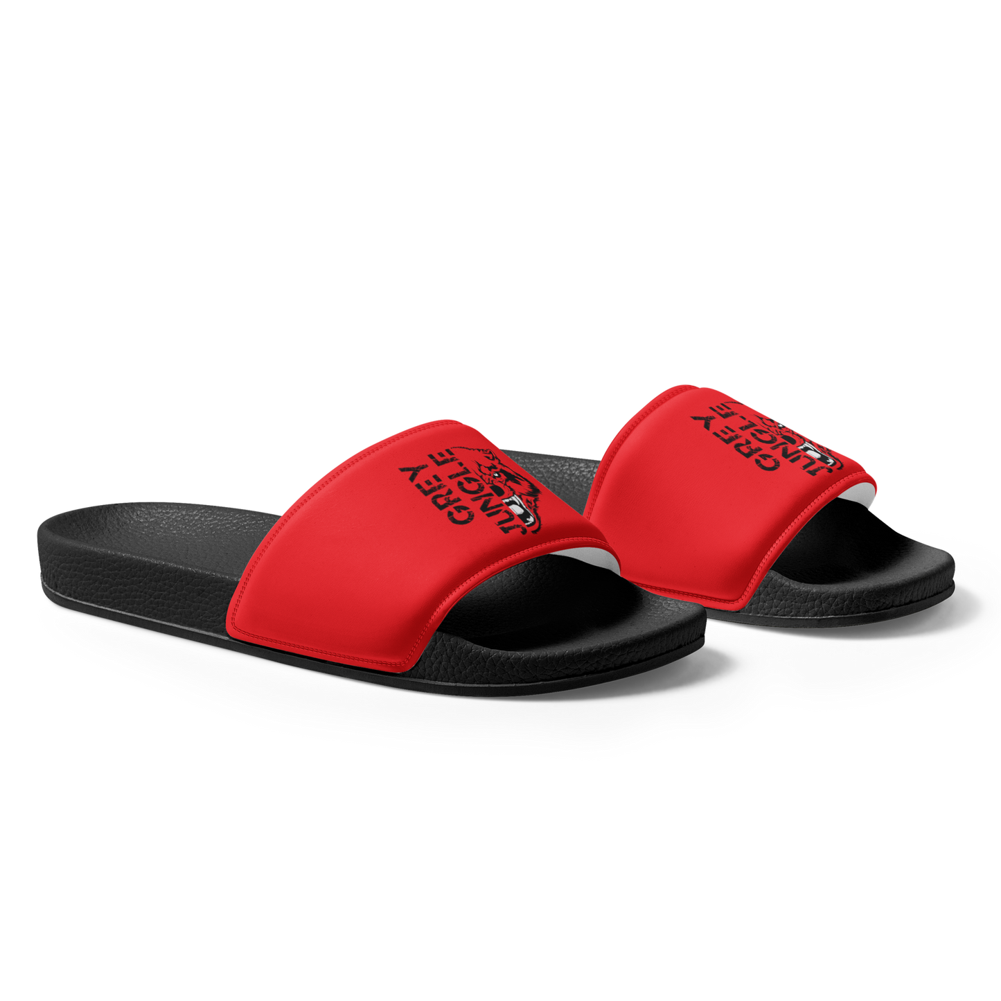 Slides | Logo Only | Red & Black