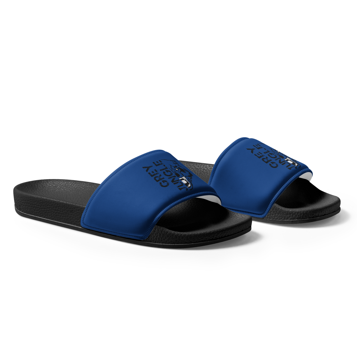 Slides | Logo Only | Blue & Black