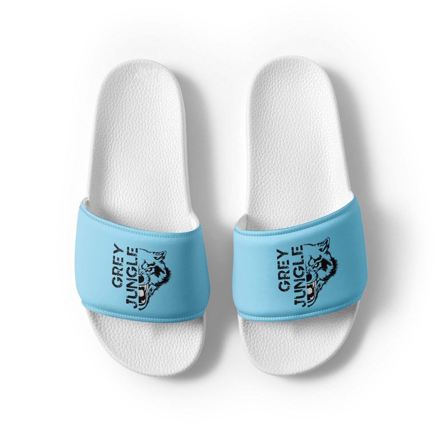 Slides | Logo Only | Light Blue & White