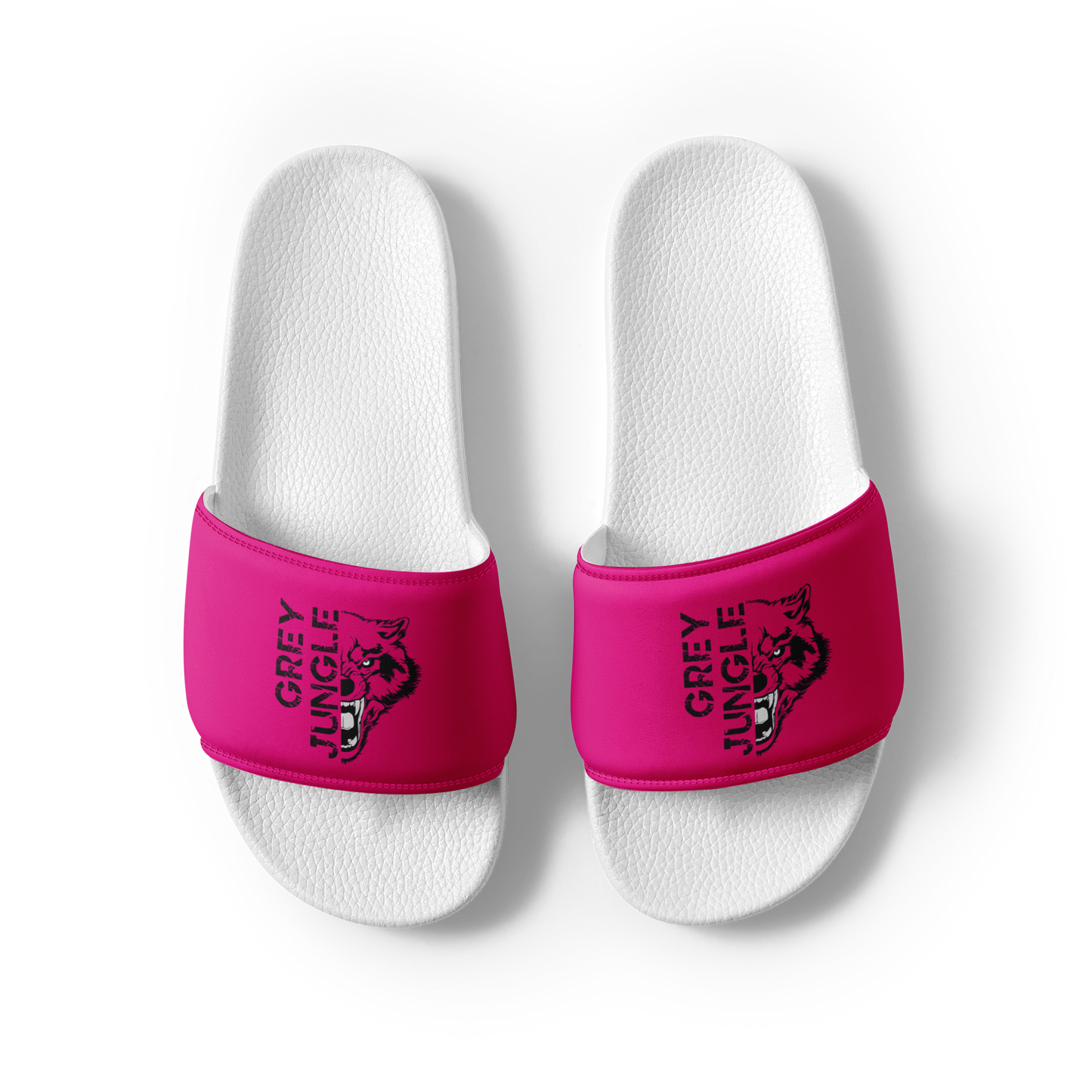 Slides | Logo Only | Hot Pink & White