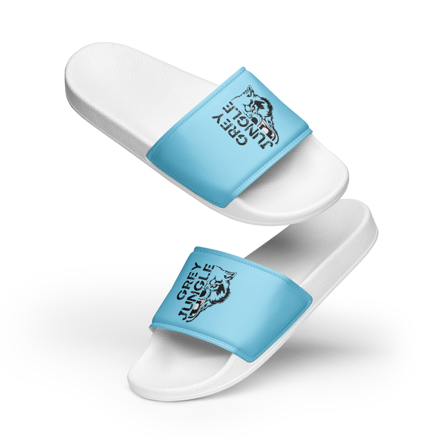 Slides | Logo Only | Light Blue & White