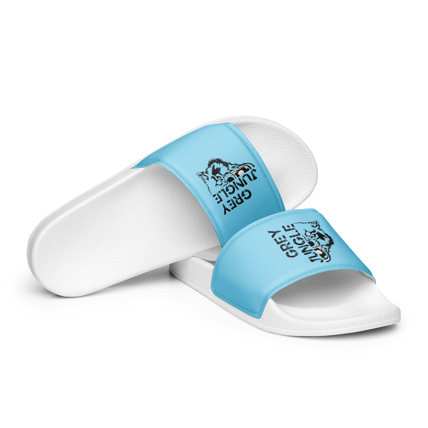 Slides | Logo Only | Light Blue & White