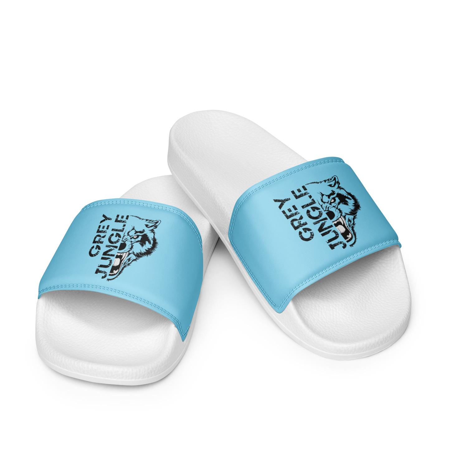 Slides | Logo Only | Light Blue & White