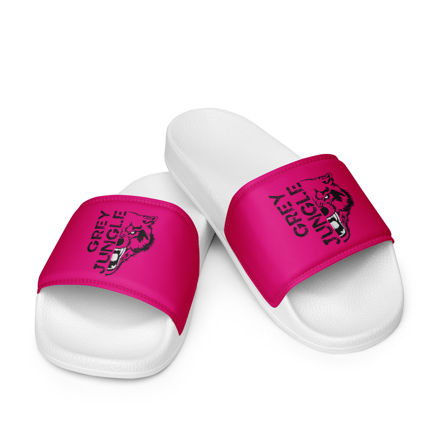 Slides | Logo Only | Hot Pink & White