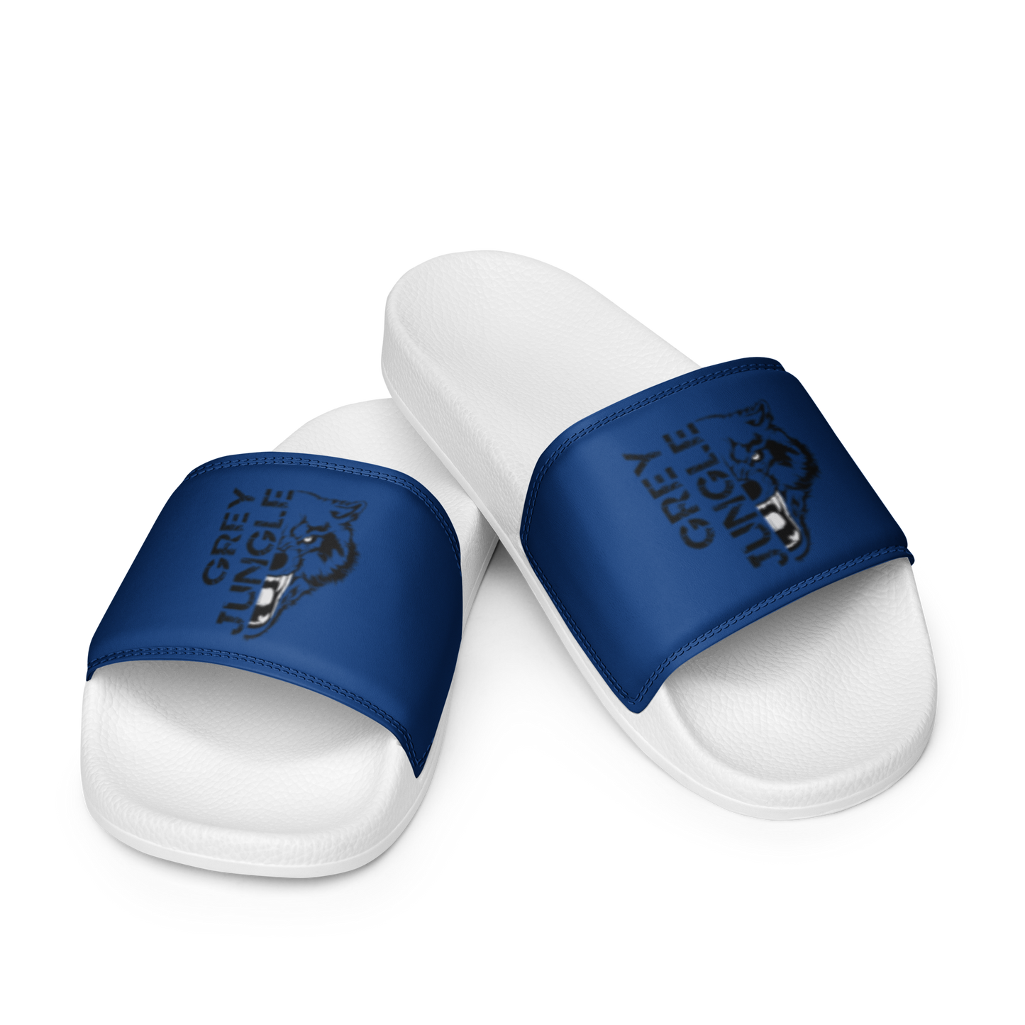 Slides | Logo Only | Blue & White