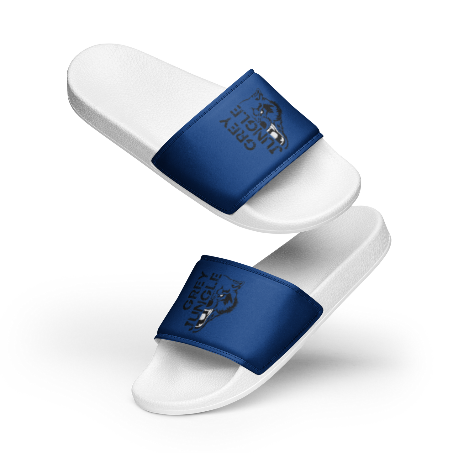 Slides | Logo Only | Blue & White