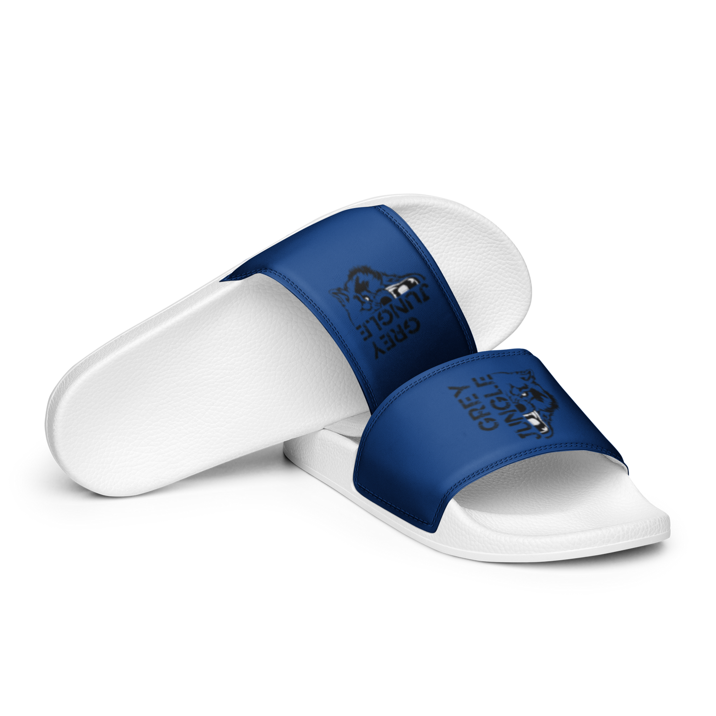 Slides | Logo Only | Blue & White