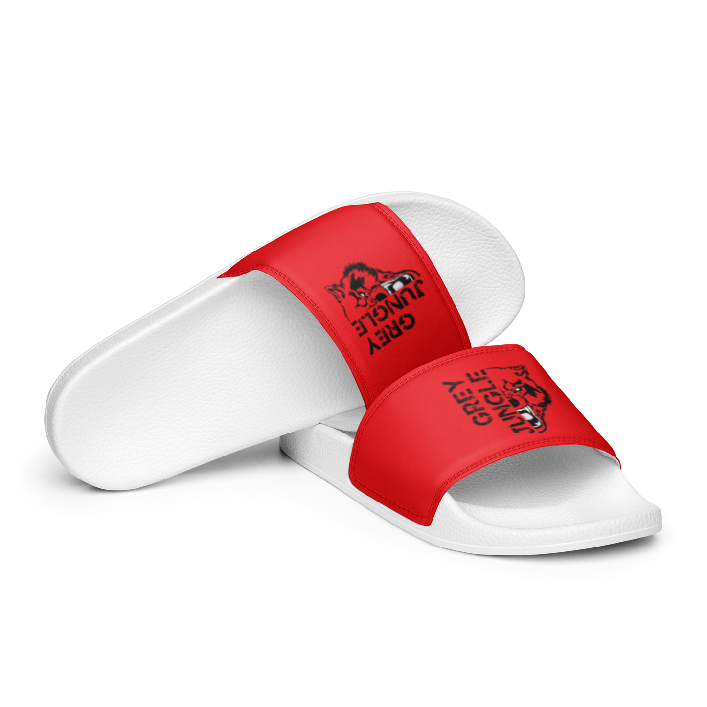 Slides | Logo Only | Red & White