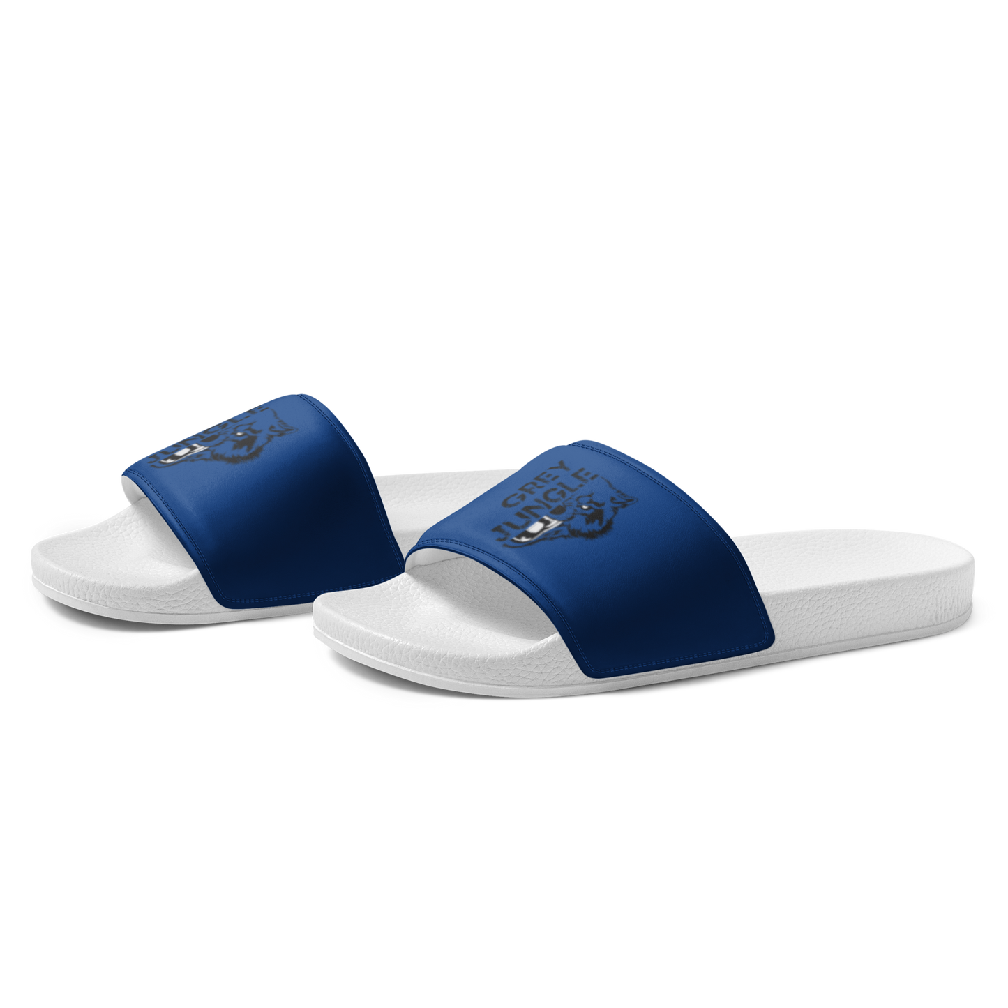 Slides | Logo Only | Blue & White