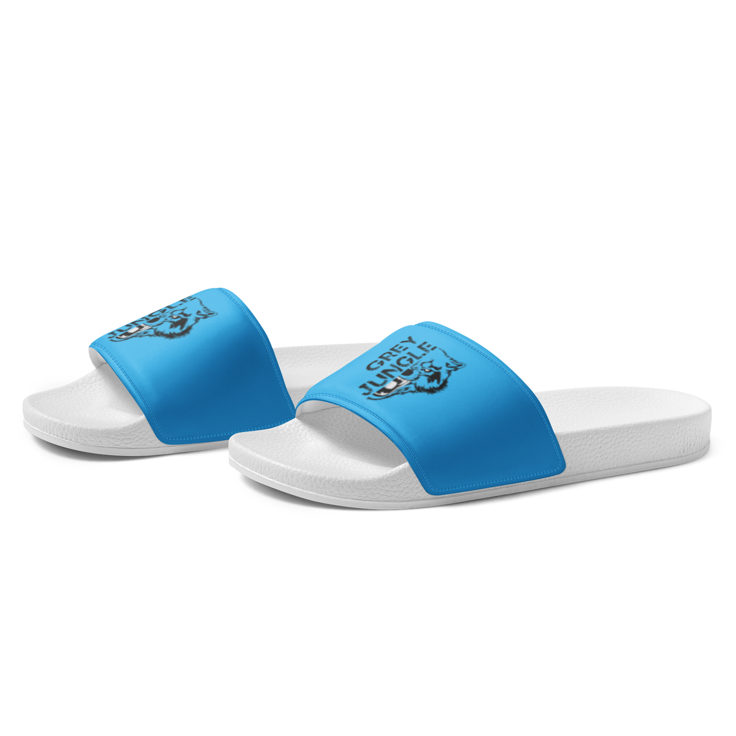 Slides | Logo Only | Sky Blue & White