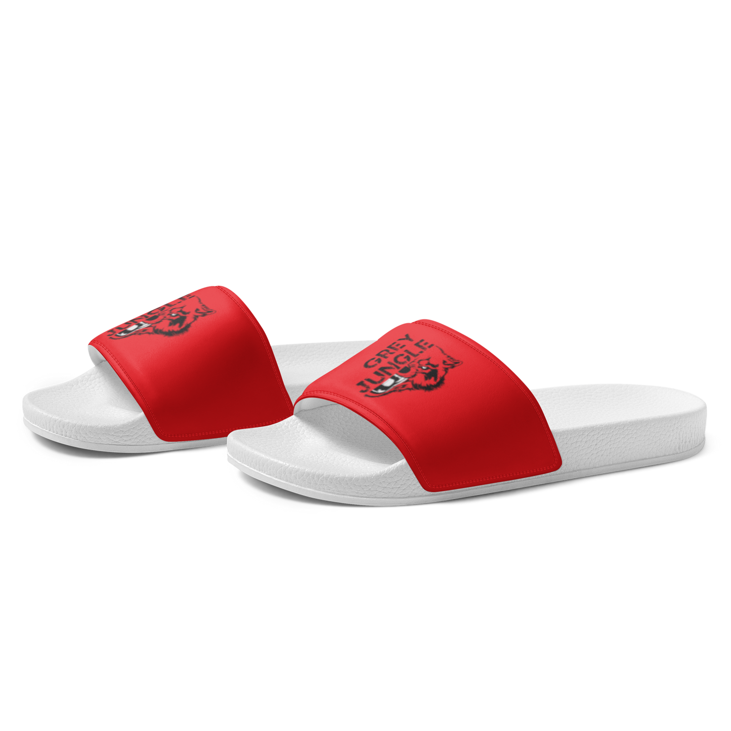 Slides | Logo Only | Red & White