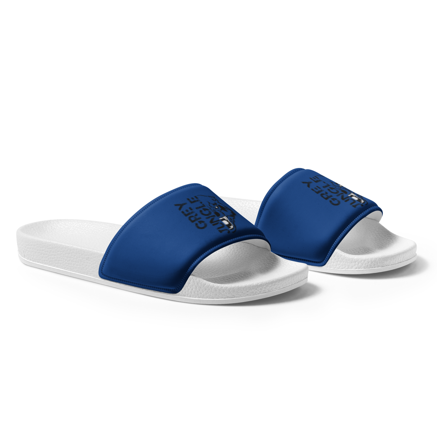 Slides | Logo Only | Blue & White